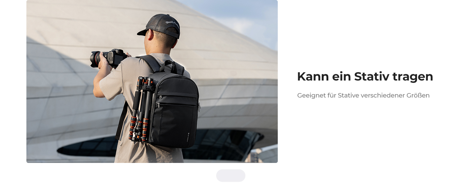 Рюкзак для фотокамери K&F CONCEPT з захистом від дощу, для DSLR/SLR, зелений з імітацією шкіри