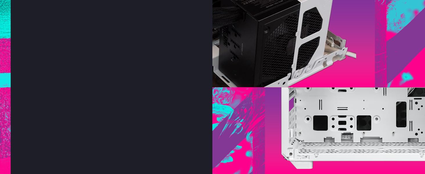 Корпус для ПК Cooler Master Qube 500 Flatpack Mintgrün Macaron Edition: ATX, підтримка EATX, 120 мм вентилятор, вертикальний кріплення відеокарти, радіатори 280 мм