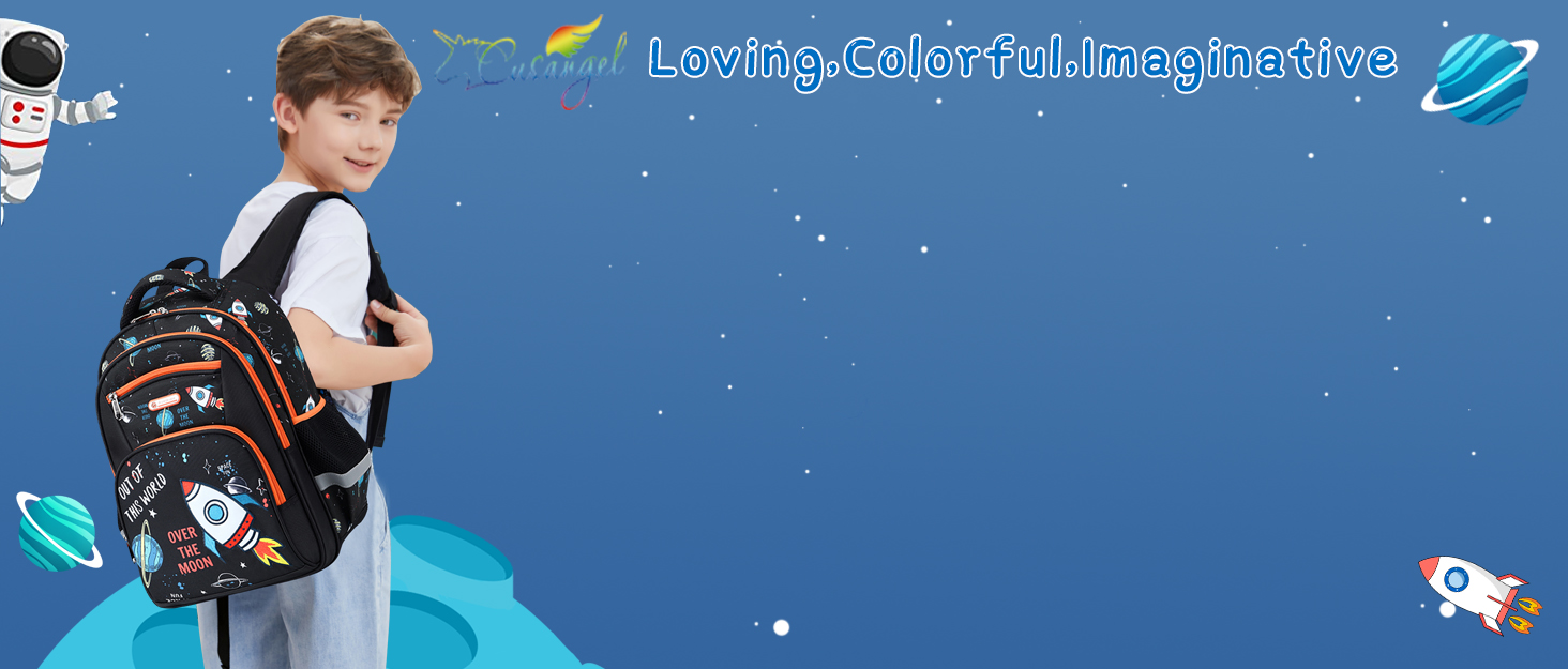 Дитячий рюкзак Cusangel для дівчаток та хлопчиків, ергономічний, регульований, водонепроникний, з нагрудним ременем - рожевий з серцем