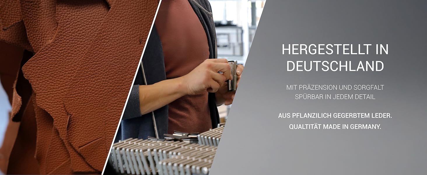 Міні-гаманець I-CLIP з кліпсою для грошей - Slim гаманець з натуральної шкіри - чорний, з карбоновим дизайном