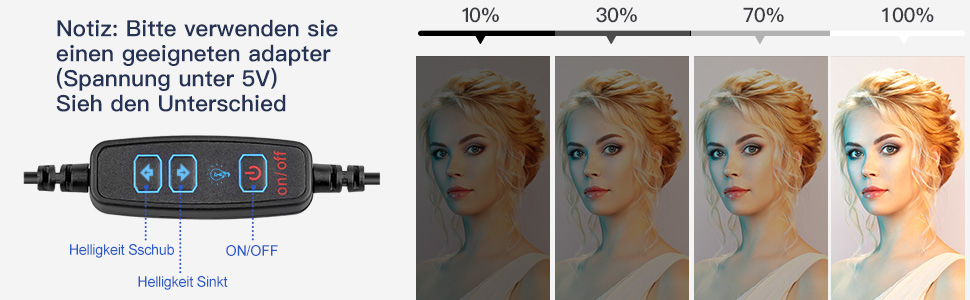 LED відеосвітло UBeesize 2 шт. з регульованим штативом та фільтрами для відеоконференцій, стрімінгу та YouTube