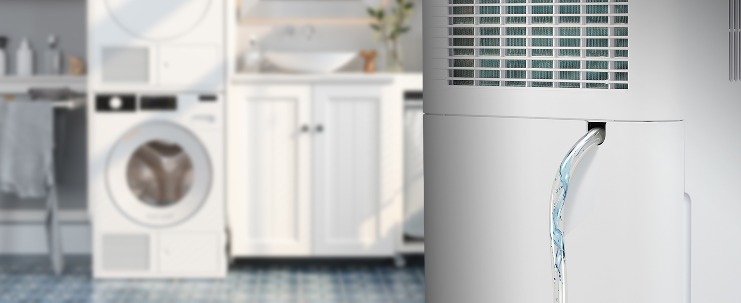 Електричний осушувач повітря MEDION DH10 - 12л, 15м², тихий, з таймером