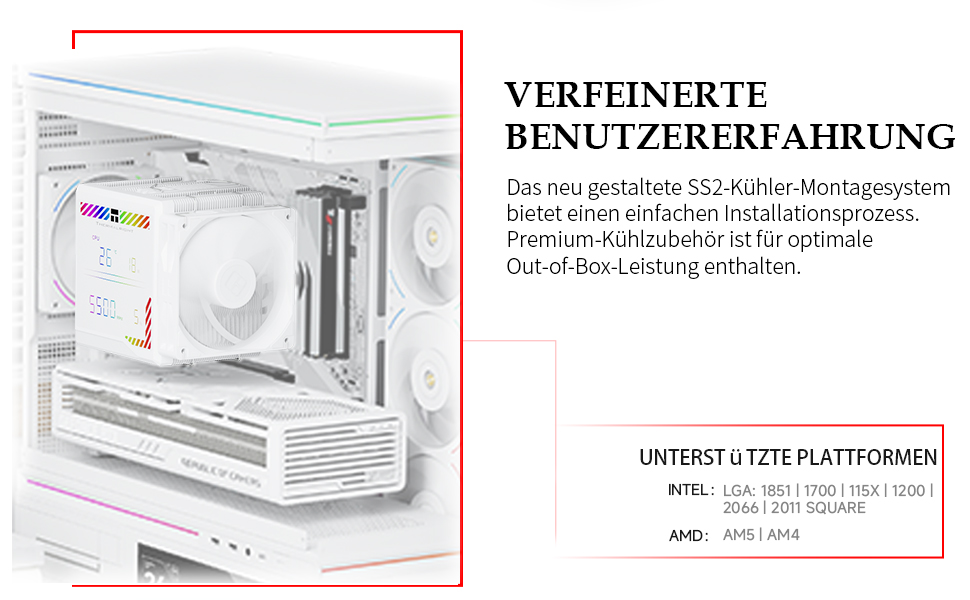 Кулер для процесора Thermalright Peerless Assassin 140 Digital White, двовежевий, 6 теплових трубок, 2 PWM вентилятори, з цифровим дисплеєм, для AM5, Intel LGA1851/1700, білий