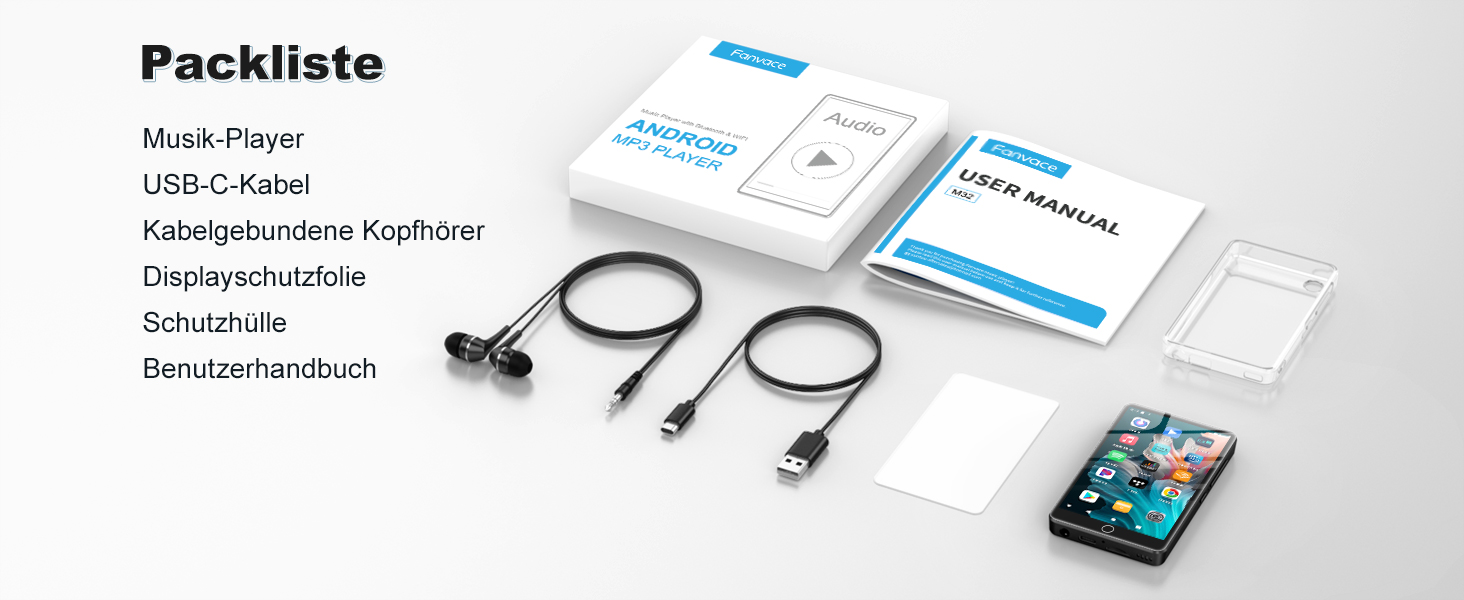 MP3 плеєр Spotify з WiFi та Bluetooth, Android MP4 плеєр для дітей 4.02
