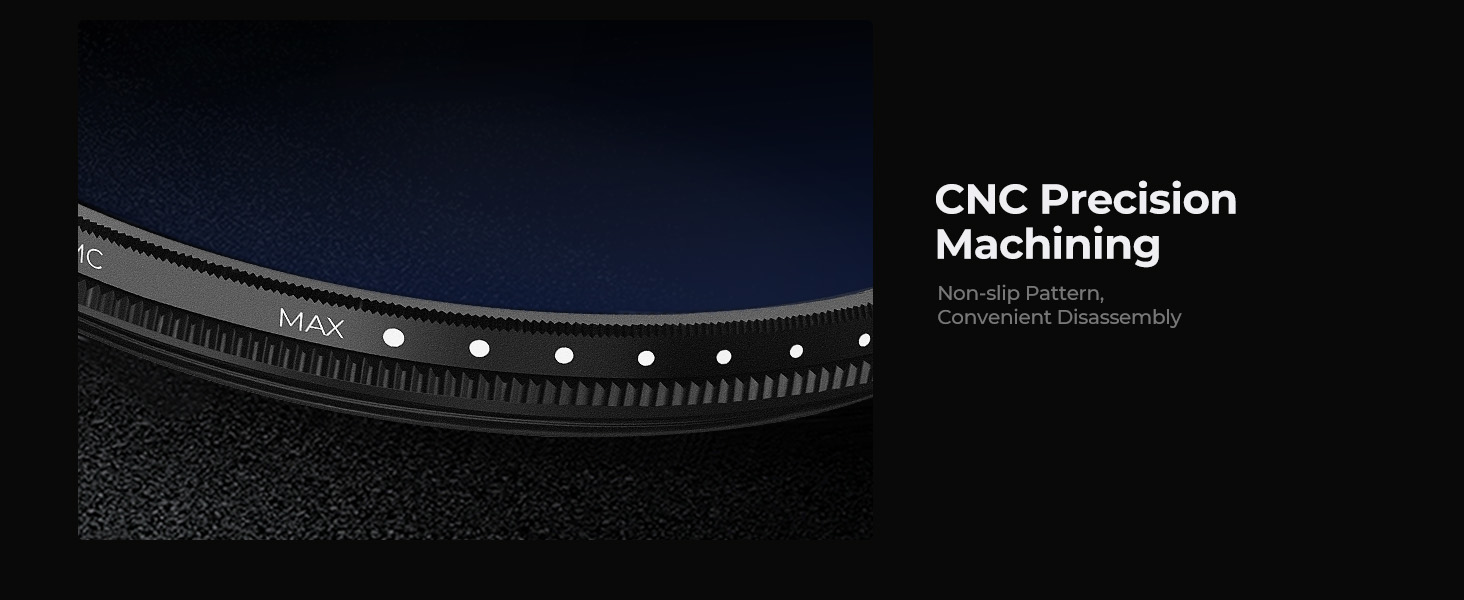 Фільтр K&F Concept 82mm 2-в-1: поляризаційний та True Color, з покриттям Nano-Xcel PRO