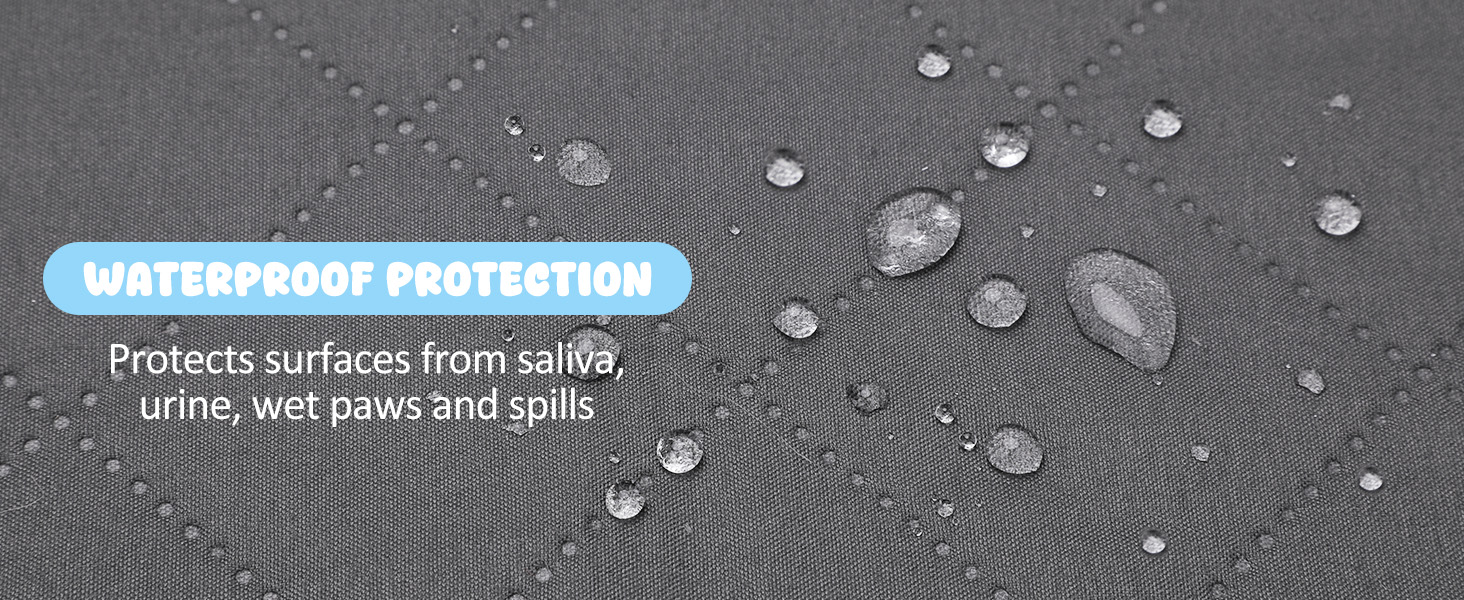 Водонепроникний захисний чохол на диван для собак HezzLuv, ковдра для тварин, захист матрацу, меблів, миючий, двосторонній, стійкий до подряпин, для цуценят, середніх та великих собак та котів, сірий, 157x127 см