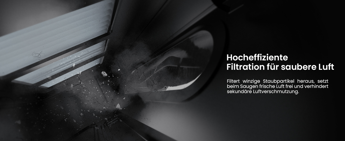 Робот-пилосос Vexilar з функцією миття підлоги, 8000Pa, LiDAR-навігація, 150 хв роботи, 15 зон заборони, керування через додаток, для тварин та килимів (W11)