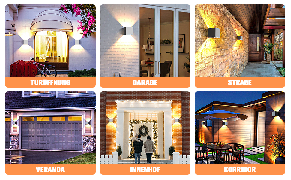 Настінний світильник YrgePowk 2 шт. з LED лампою G9, тепле світло 3000K, IP65, регульований кут освітлення, чорний