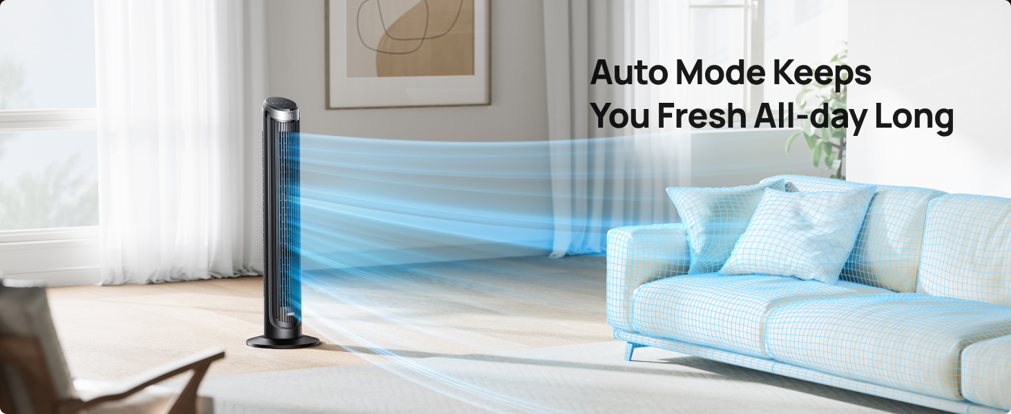 Вентилятор підлоговий Smart DREO з пультом, Wi-Fi, таймером 12 год, сріблястий. Охолодження для спальні, 5 режимів, 4 режими роботи, дистанційне керування, Alexa