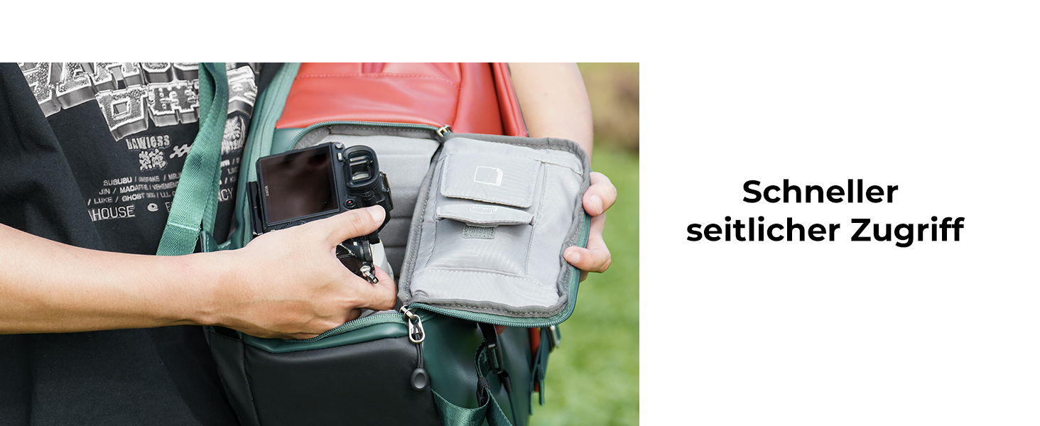 Рюкзак для камери K&F Concept 20L, з відділенням для ноутбука 15.6