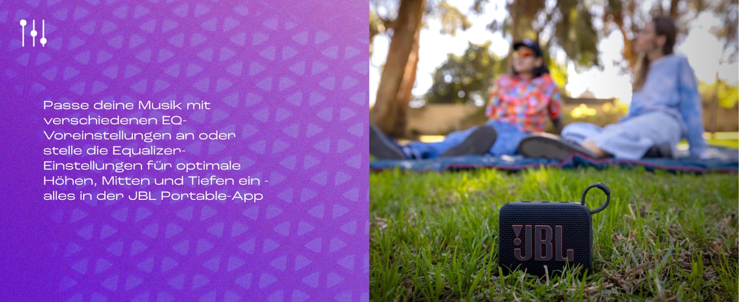 JBL Go 4 Black – Портативна Bluetooth колонка з глибоким басом, захистом від води та пилу, до 7 годин роботи