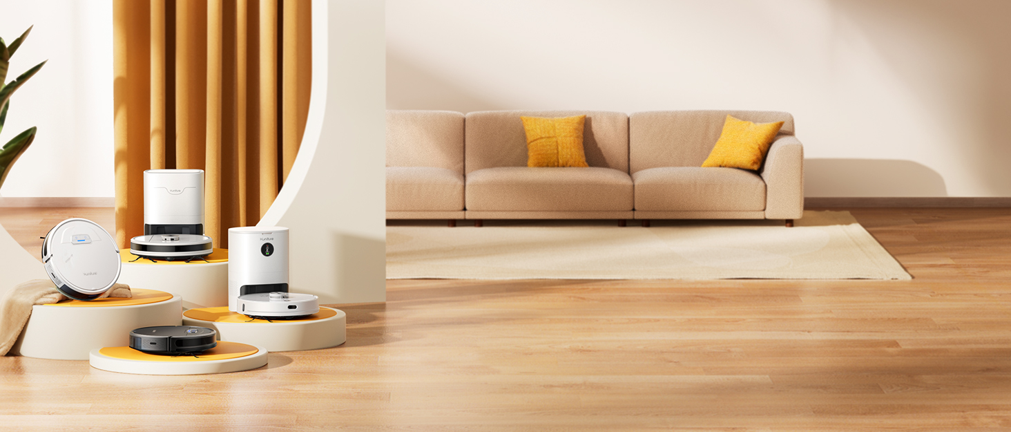 Робот-пилосос HONITURE G20 з функцією миття підлоги, 4000Pa, 3-в-1, для тварин, килимів, твердих підлог, з голосовим керуванням та пультом дистанційного керування, білий