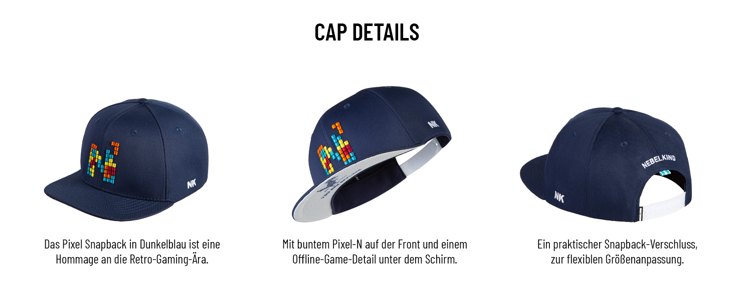 Кепка Nebelkind Snapback з принтом Pixel, універсальний розмір, регульована, чоловіча/жіноча, високої якості, трендова, стиль Streetwear, бейсболка з прямим козирком, ретро, блакитна