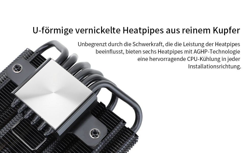 Thermalright AXP120-X67 BLACK ARGB: Кулер для CPU з 6 heatpipes, 120mm вентилятор, підтримка AM4/LGA 1700/115x/20xx