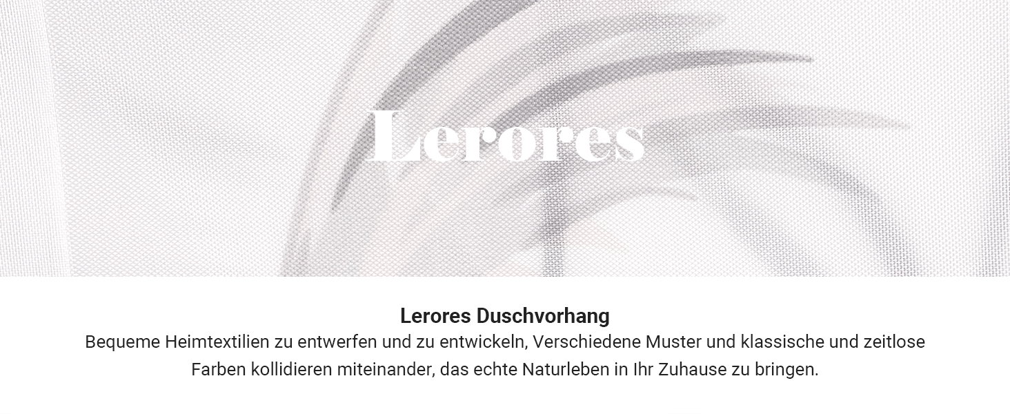 Штора для душу Weizenohr 180x200 см, з утяжеленим краєм, антигрибкова, водовідштовхувальна, поліестер, з кільцями (1 шт)