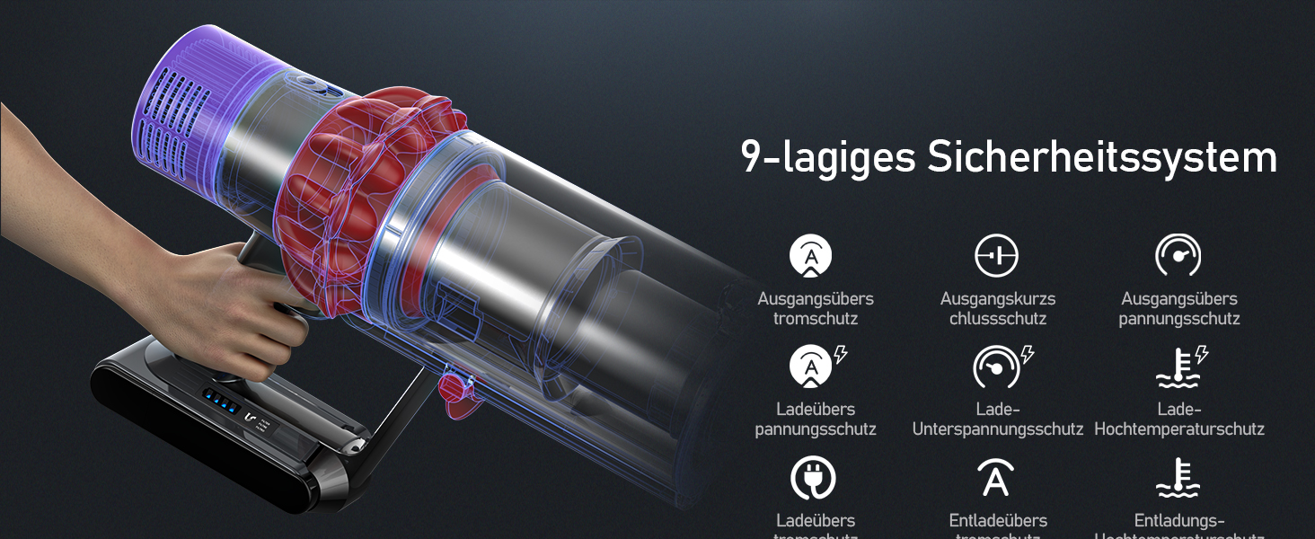 Акумулятор Keenstone 6.5Ah 25.2V для пилососів Dyson V10 Animal, Absolute, Motörhead, Fluffy, Total Clean, SV12