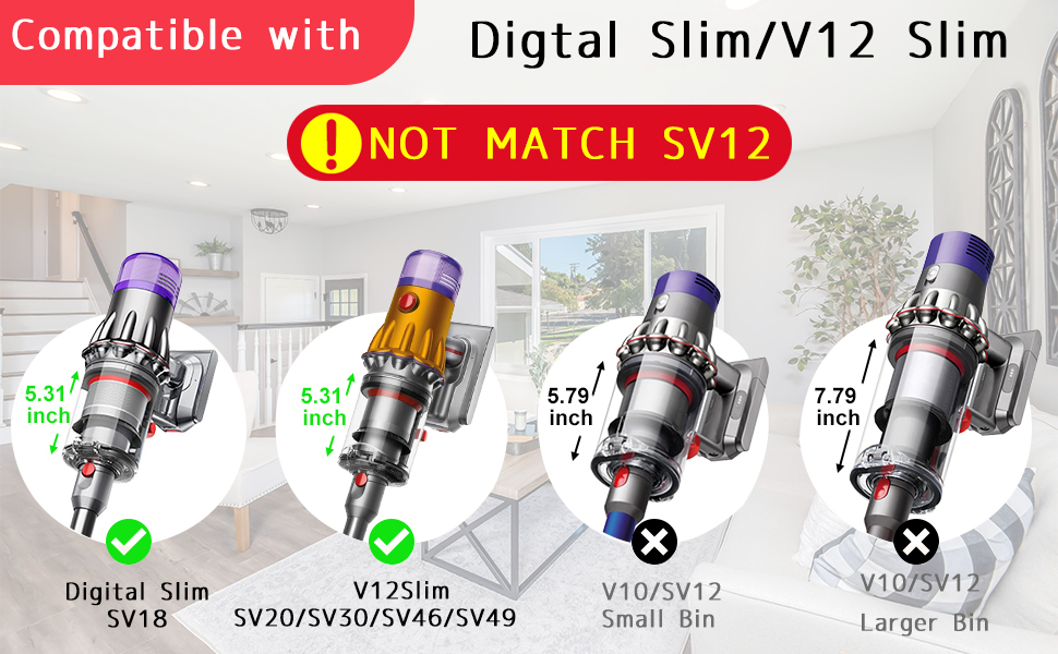 Контейнер для пилу Dyson V12/V10 Detect Slim (965272-01) - Оригінальна заміна