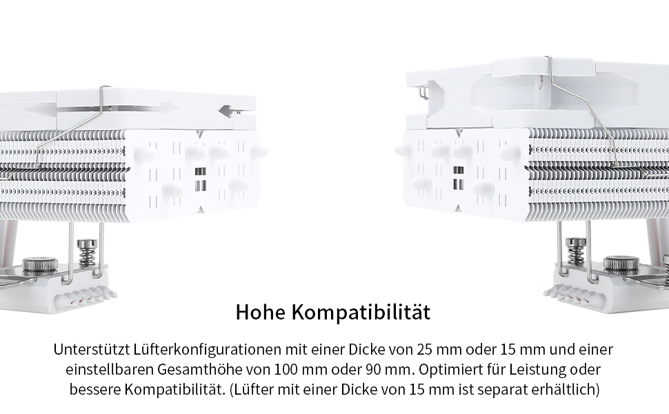 Thermalright SI-100: Повітряний кулер для CPU з 6 тепловими трубами, тихий вентилятор TL-E12B PWM, технологія AGHP 3.0, сумісний з AMD AM4/AM5 та Intel 1150/1151/1200/1700/2066