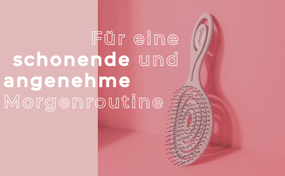 Щітка для волосся Ninabella без заплутування - для жінок та чоловіків - розпушувач для кучерявого та довгого волосся - розпушувальна щітка, щітки для волосся - блакитний, світло-блакитний