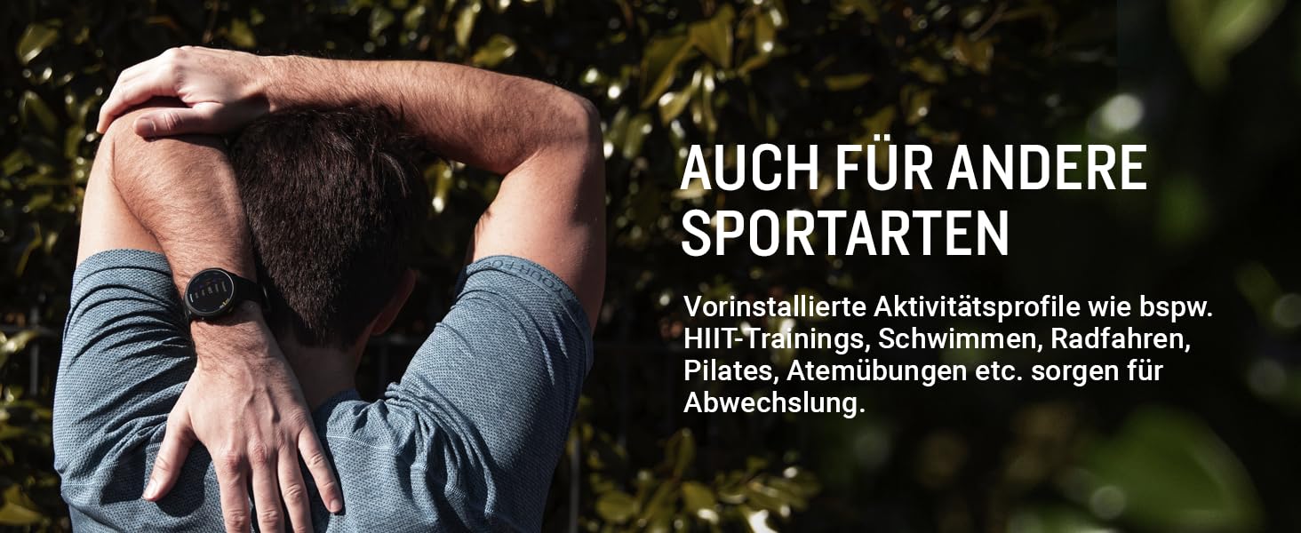 Garmin Forerunner 55 – GPS-годинник для бігу з кольоровим дисплеєм, що завжди активний, щоденними рекомендаціями для тренувань, прогнозом часу пробіжки, спортивними додатками, чорного кольору та з акумулятором до 14 днів. Single