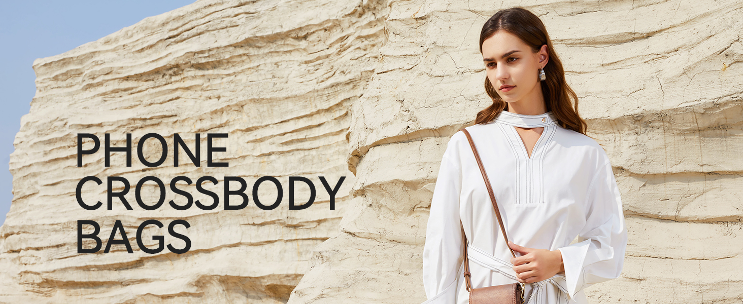 Сумка-клатч BOSTANTEN Klein через плече для телефону, сіра PU шкіра, жіноча, з гаманцем