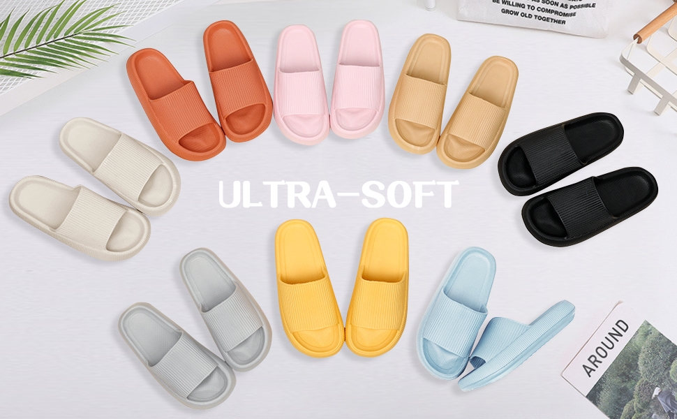 Шльпанці Cozislides для дому та басейну: м'які, нековзні, рожеві, 40/41 EU