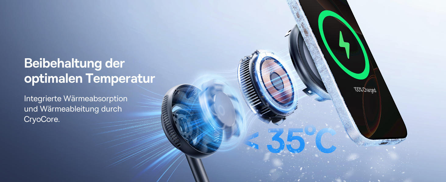 Baseus EnerFill 3-в-1 Бездротова Зарядка з Охолодженням TEC, 22.5W, для Apple Watch, iPhone 16/15/14/13/12 Pro Max, AirPods, з 45W Швидкою Зарядкою