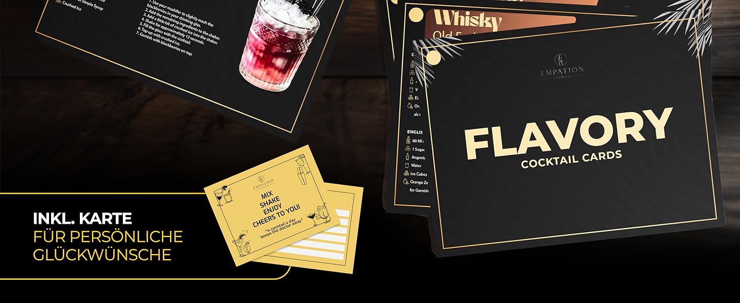 Набір для коктейлів Schwarz: 14 предметів, шейкер Cobbler 700мл, аксесуари та рецепти. Ідеальний барний набір для початківців та професіоналів.