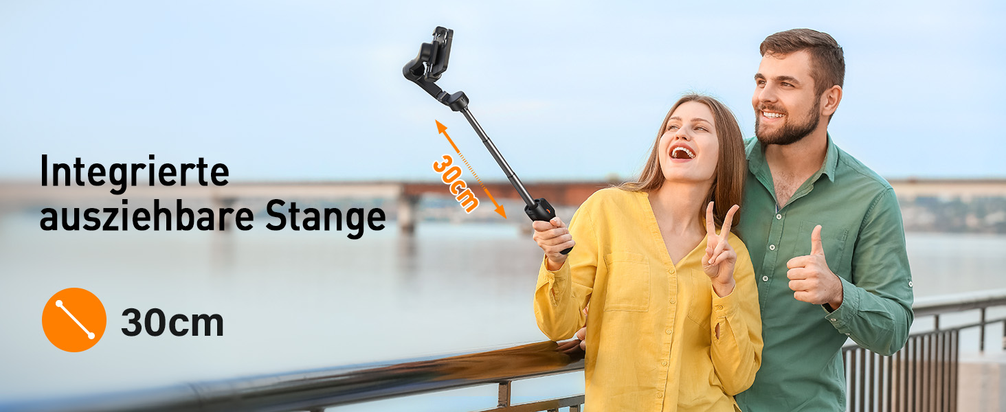 Hohem iSteady X3 SE - Стабілізатор Gimbal для смартфона, 3-осьовий, знімний пульт, 11 годин роботи, для Vlogging, Selfie, подорожей (чорний)