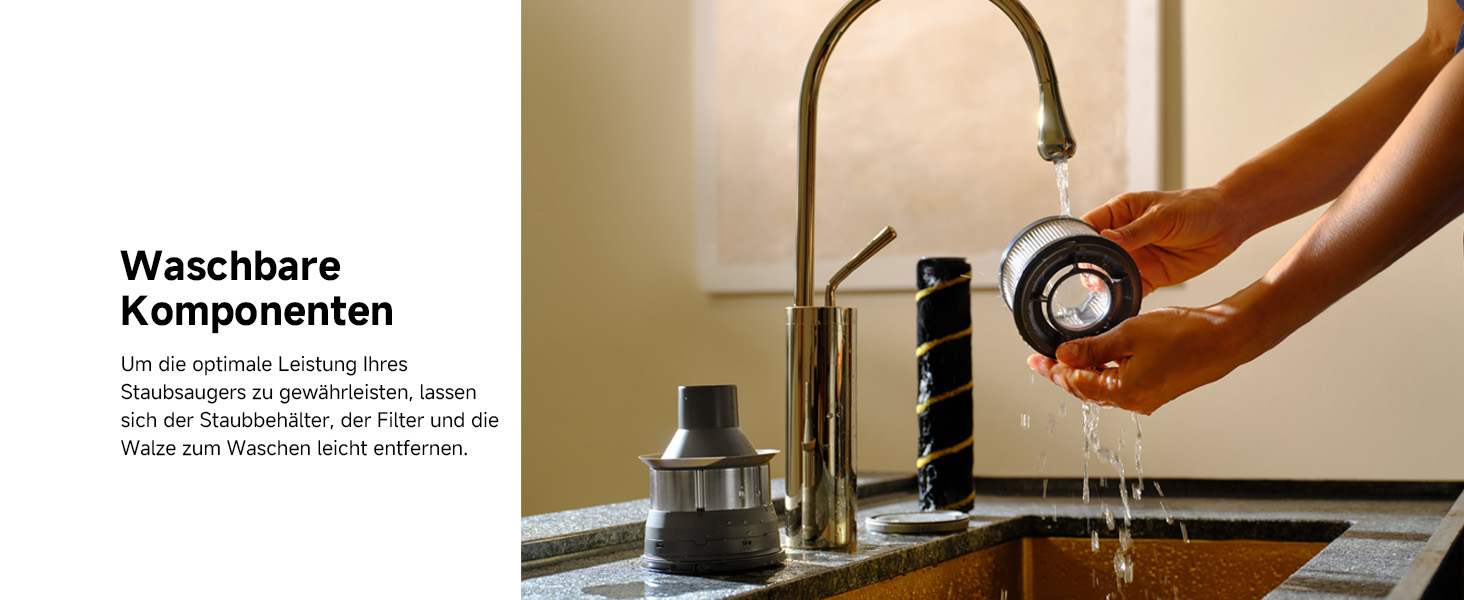 Бездротовий пилосос Dreame, 190AW, 90 хв роботи, датчик бруду, LED-дисплей, синій LED, без заплутування, для дому, шерсть тварин, килими (R30)