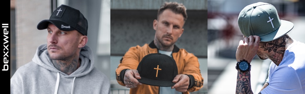 Чорна кепка Snapback з хрестом (унісекс, оптимальна посадка)