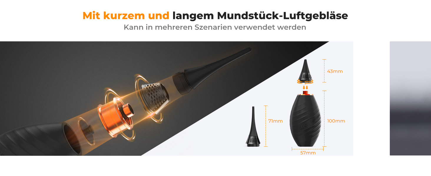 Набір для чищення фото- та відеокамер K&F Concept 10 в 1: DSLR, об'єктиви, мобільні телефони. Включає серветки, продувальну помпу, рідину для чищення та олівець для лінз.