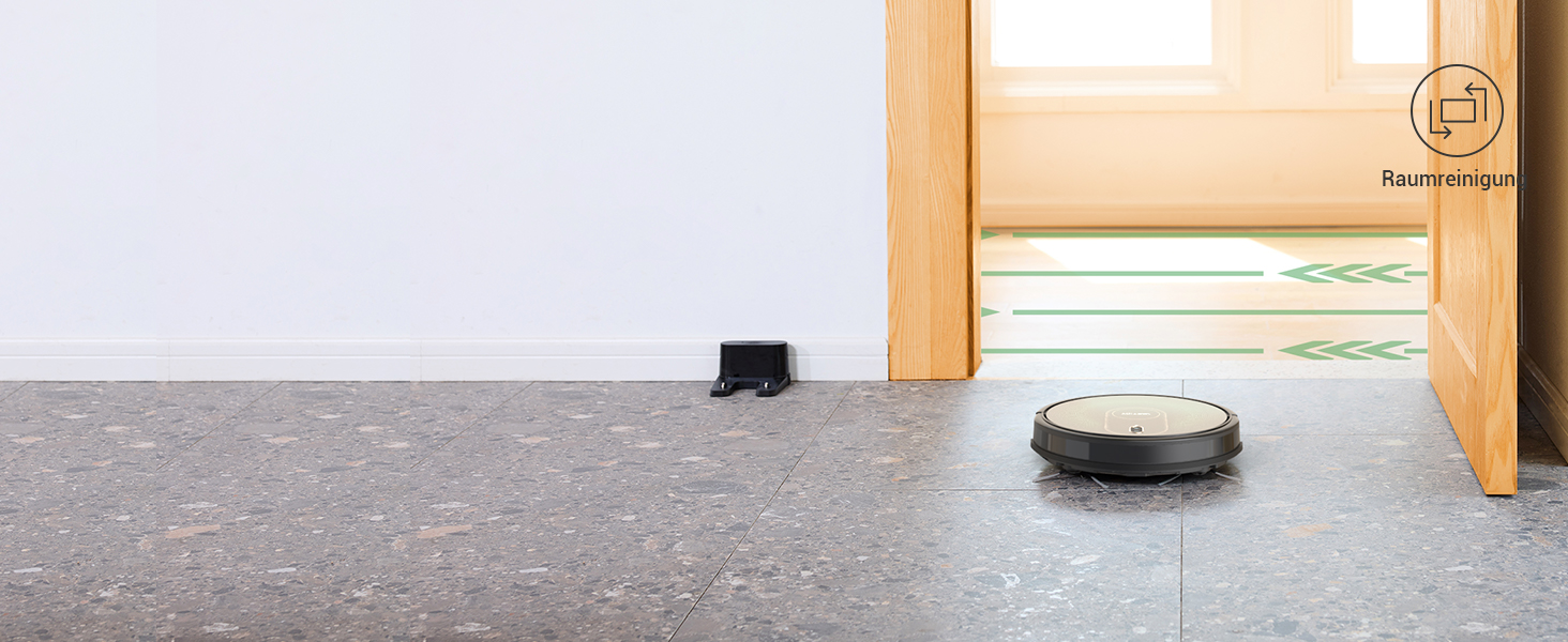 Робот-пилосос Vactidy Nimble T8 2-в-1 з функцією миття, 3000Pa, чорний