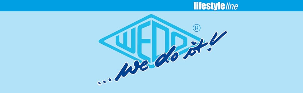 Wedo Looplight 25422101: Мобільна LED-лампа для читання з USB-C, 3 кольори світла, регульована яскравість, чорна