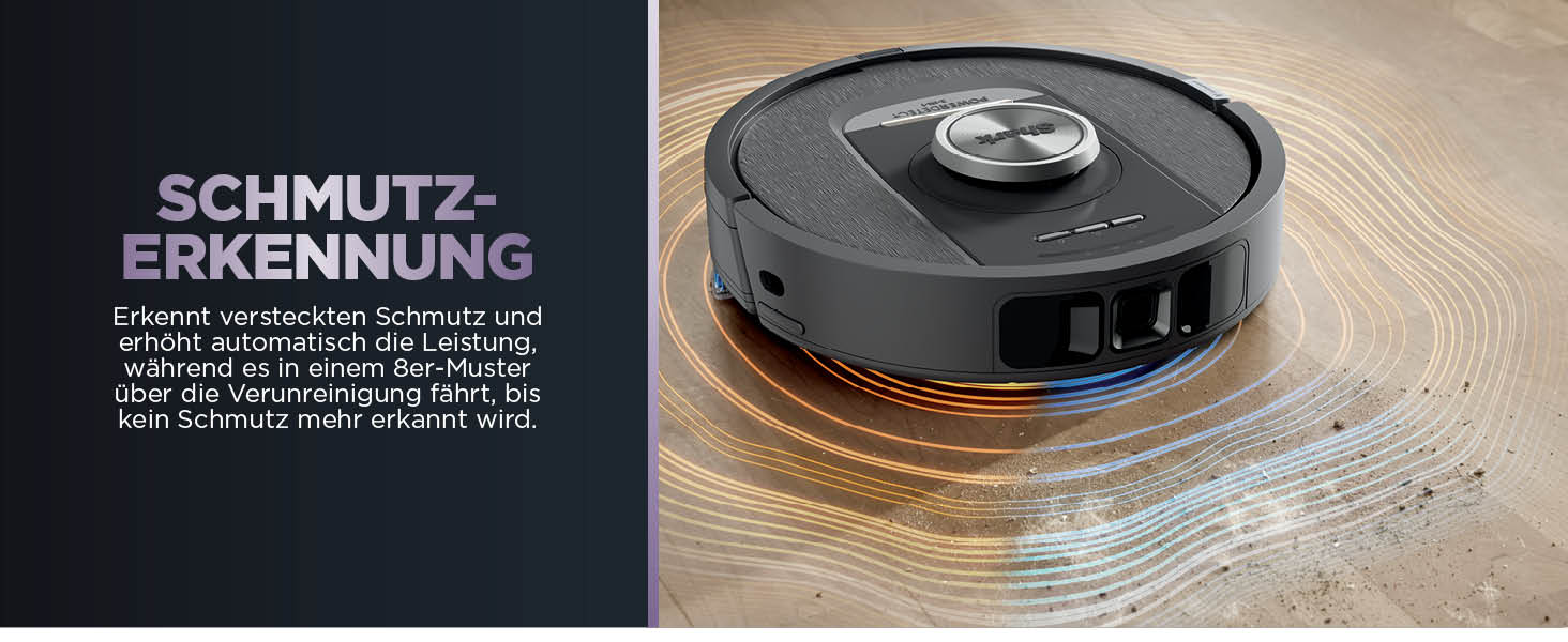 Робот-пилосос Shark PowerDetect 2-в-1 з функцією миття, NeverTouch Pro, самостійне очищення до 60 днів, LiDAR-навігація, NeverStuck, керування через додаток, RV2800ZEEU, 2 щітки, Anti-Micro Pads, 1 капсула