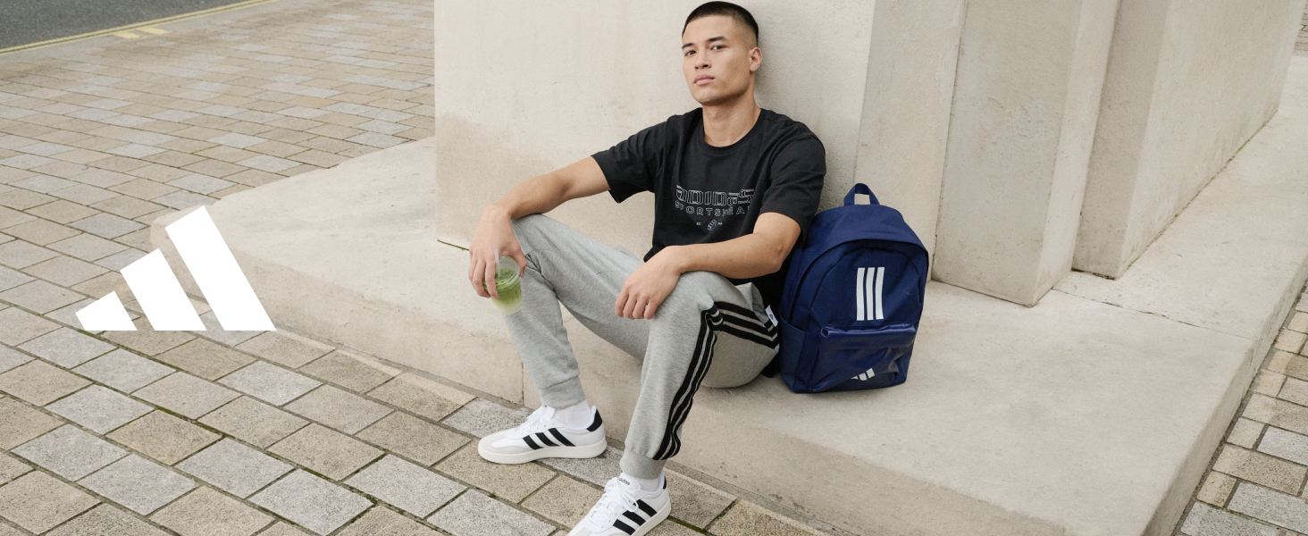 Кросівки Adidas Hoops Classic Unisex 44 EU Білі, Сині, Чорні