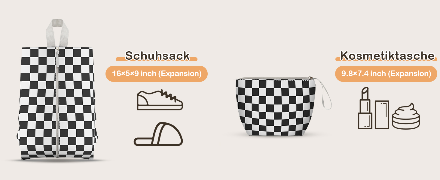 Набори для організації багажу VnioLife: 8 шт. Компресійні куби для подорожей, сумки-органайзери для валізи, рюкзака (Блакитний)