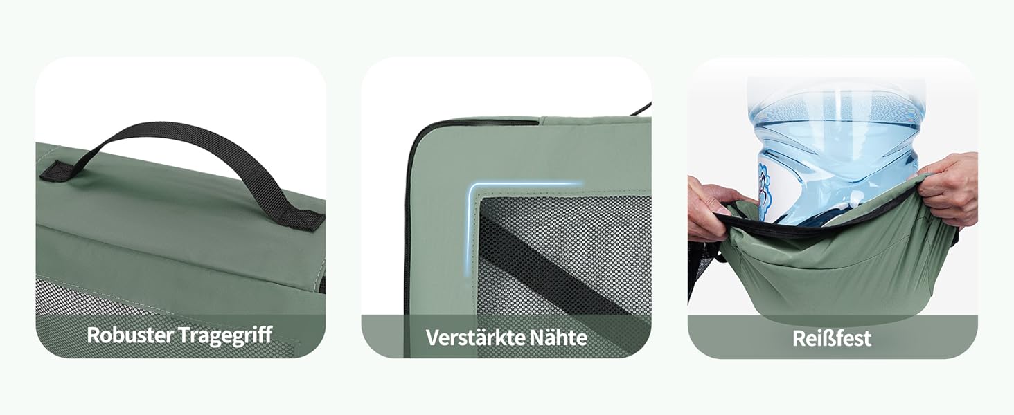 Набір органайзерів для валізи ECOHUB 7 шт., тревел-куби з блискавкою, з переробленого PET, зелений колір