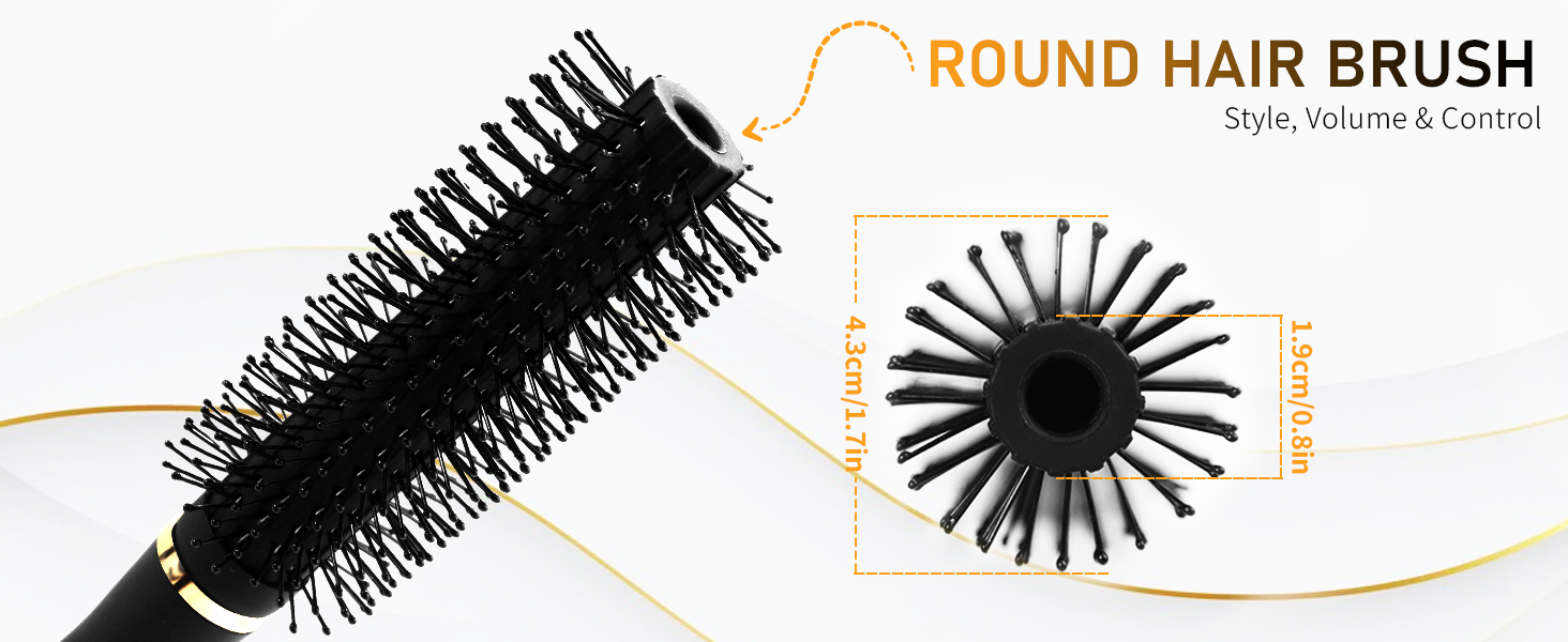 Набір гребінців для чоловічого стайлінгу DUAUI: 5 шт. для всіх типів волосся. Гребінець-щітка, гребінець для розчісування, круглий гребінець, гребінець з широкими зубцями, гребінець-хвостик. Професійні інструменти для перукарів