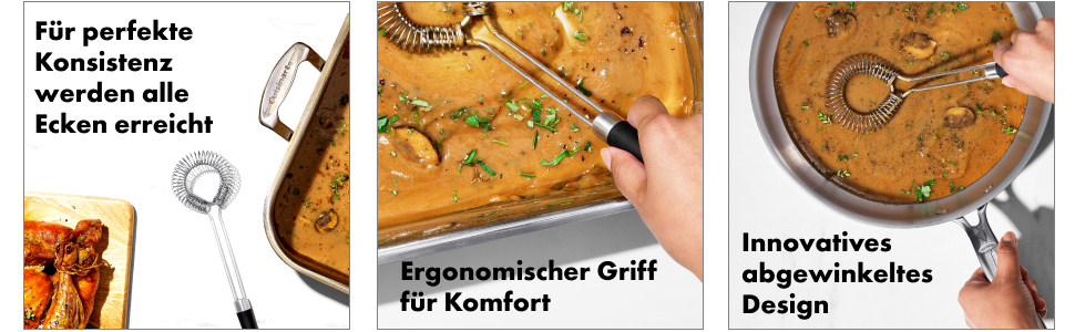 Міні-віночок OXO Good Grips для соусів та підлив (чорний)