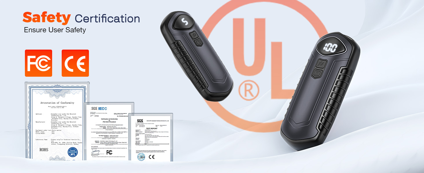 Грілки для рук акумуляторні, 2 шт, електричні портативні, 6000mAh, кишенькові, ультралегкі та тонкі, 5 режимів нагріву до 55°C, ідеально для кемпінгу (темно-сірий)