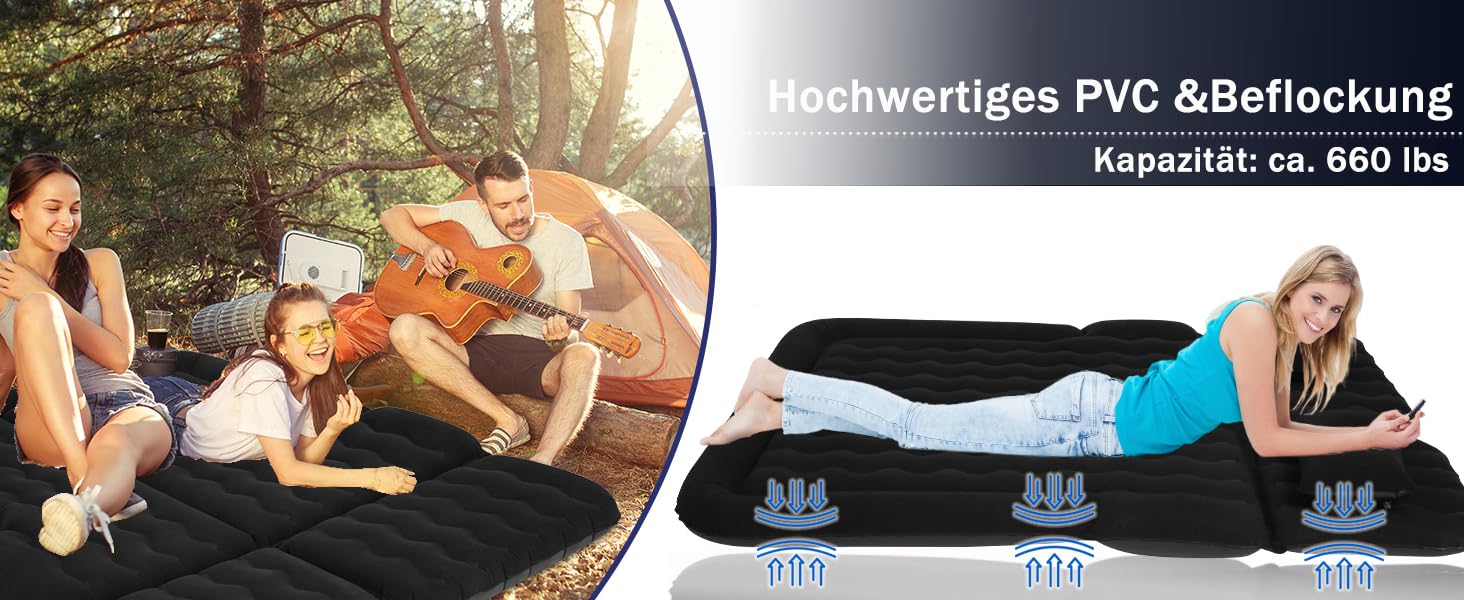 Надувний матрац для автомобіля SUV: комфортне спальне місце для подорожей та кемпінгу