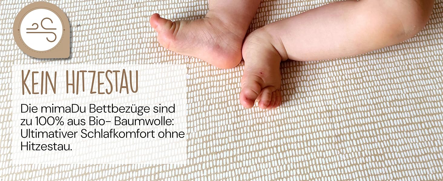 Набір постільної білизни для немовлят з органічної бавовни GOTS (Oeko-Tex100), 100 x 135 см. Комплект постільної білизни для дитячого ліжечка: подушка та ковдра для хлопчиків та дівчаток (пісочний колір). Підходить для дитячих та ліжечок для малюків, розмір 100x135 см + 40x60 см