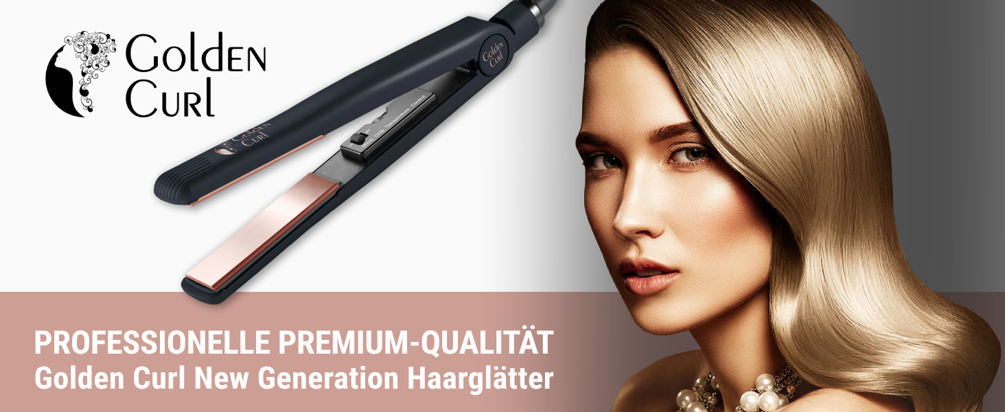 2-in-1 Hair Straightener & Curling Wand - Rose Gold - 5 Year Worry-Free Guarantee
