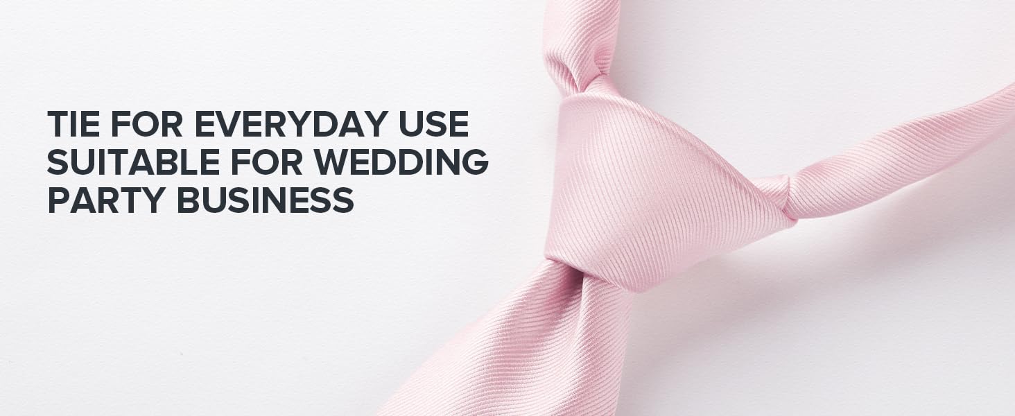 HISDERN Комплект краватки та нагрудного хустинки однотонний для весілля та свят, різні кольори, бургундський, універсальний розмір