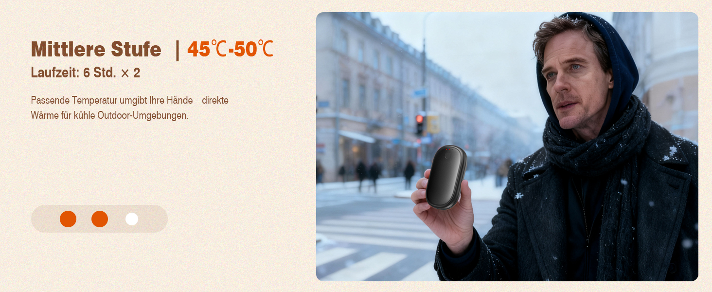 Електричні грілки для рук 2 шт. (5000mAh), компактні, швидкий нагрів, USB, для спорту, кемпінгу, туризму, чорні