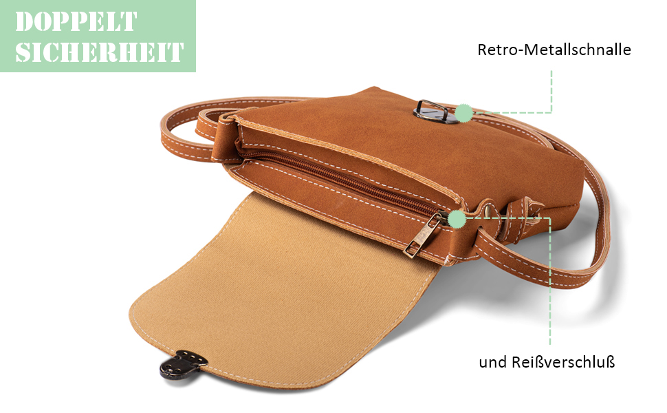 Маленька сумка через плече жіноча з замком, екошкіра, коричнева кросбоді для дівчат, сумка для телефону