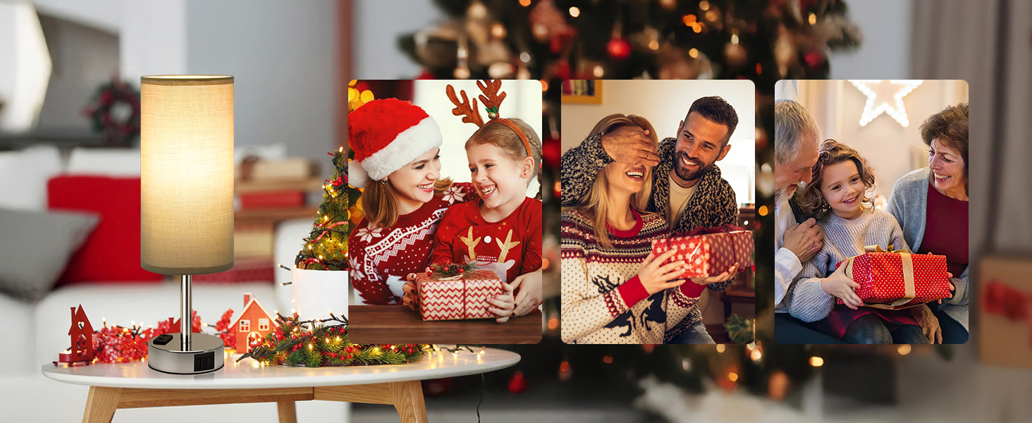 Настільна лампа Kakanuo з торшером, USB-порт, диммування, для спальні, дитячої кімнати, офісу, вітальні