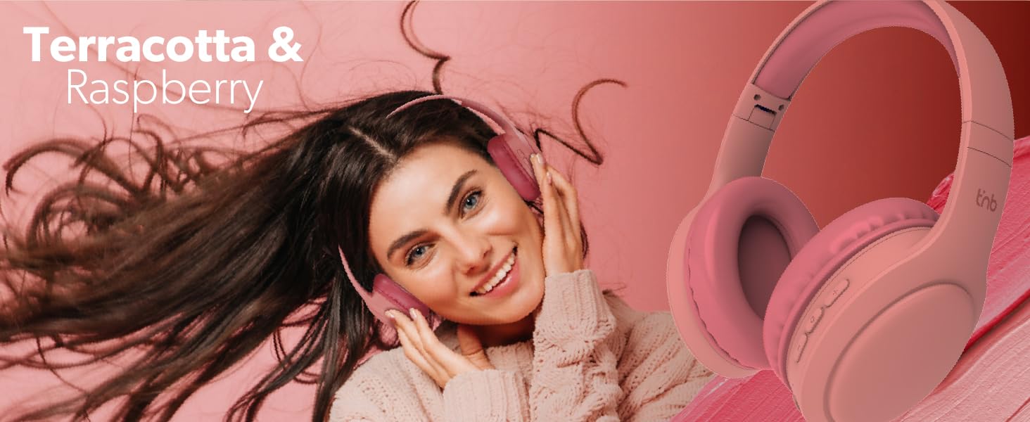 Бездротові навушники T'nB, складні, з пасивною шумоізоляцією, Bluetooth, стерео, мікрофон, до 30 годин роботи, зелені