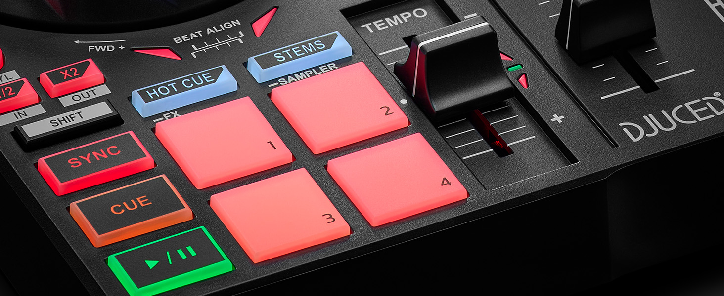 DJ контролер Hercules DJControl Inpulse 200 MK2 – ідеальний для навчання міксування